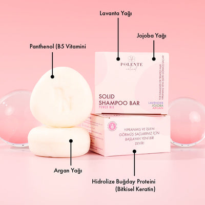 Onarıcı-Besleyici Katı Şampuan/ Yıpranmış-İşlem Görmüş Saçlar (110 gr)