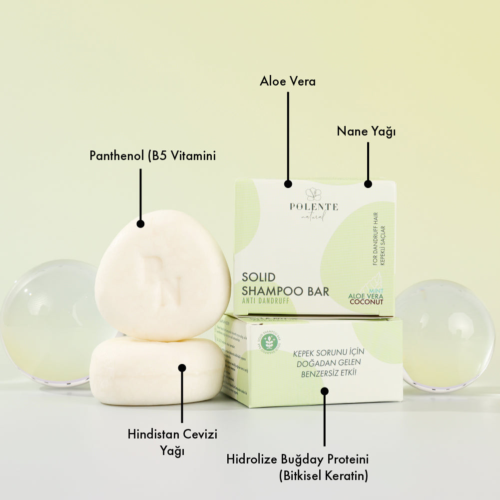 Rahatlatıcı Katı Şampuan / Kepek Karşıtı (110 gr)