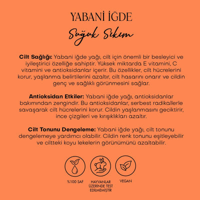 Yabani İğde Yağı - Soğuk Sıkım (30 ml)