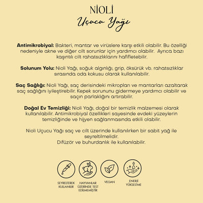 Niaoli Uçucu Yağı (10 ml)