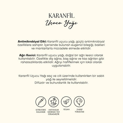 Karanfil Uçucu Yağ (10 ml)