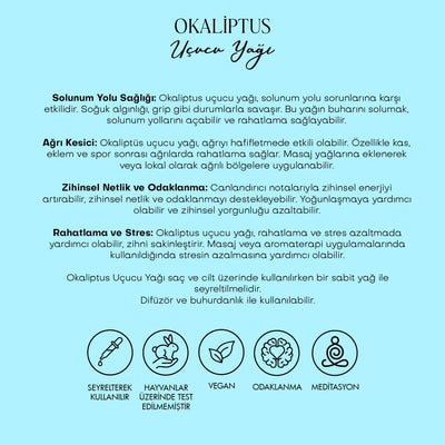 Okaliptus Uçucu Yağı (10 ml)