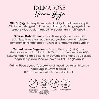 Palma Rosa Uçucu Yağı (5 ml)