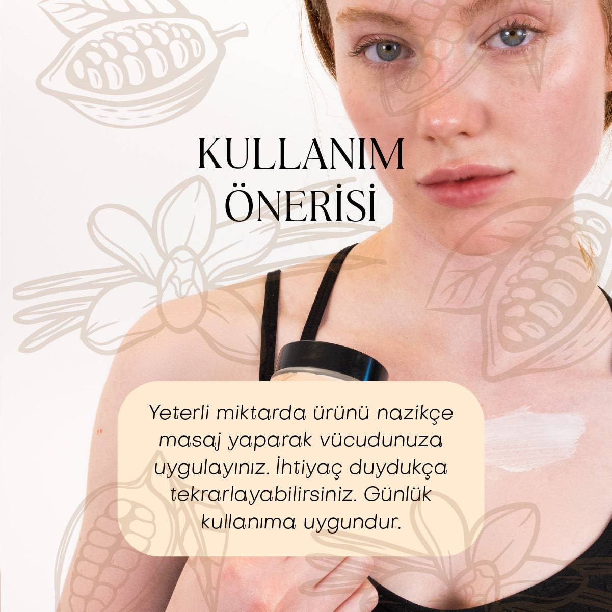 Vanilya & Kakao Body Butter / Yoğun Vücut Nemlendiricisi (100 ml)