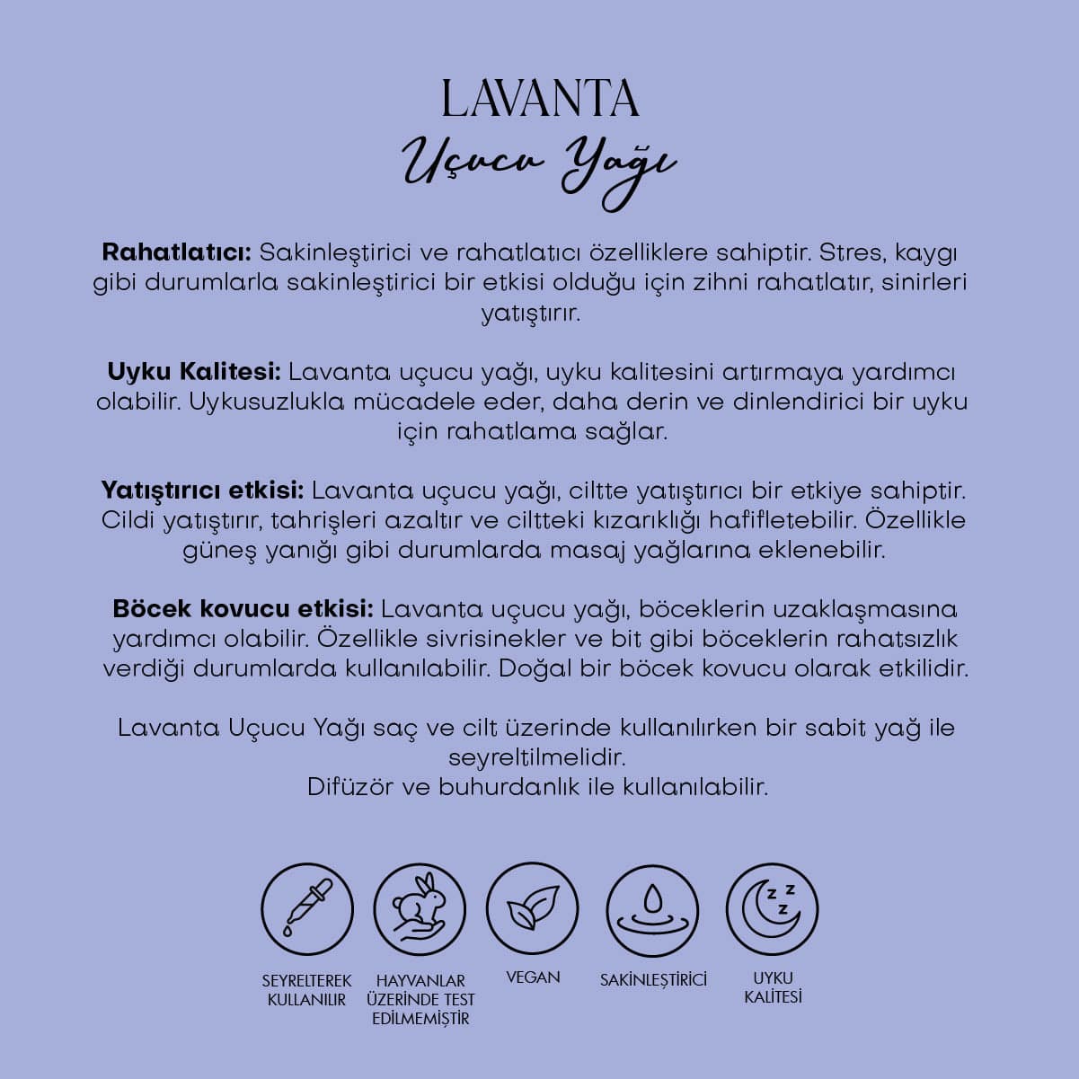 Lavanta Uçucu Yağı & Lavanta Suyu - %100 Saf Seri