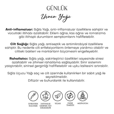 Sığla (Günlük) Uçucu Yağı (5 ml)