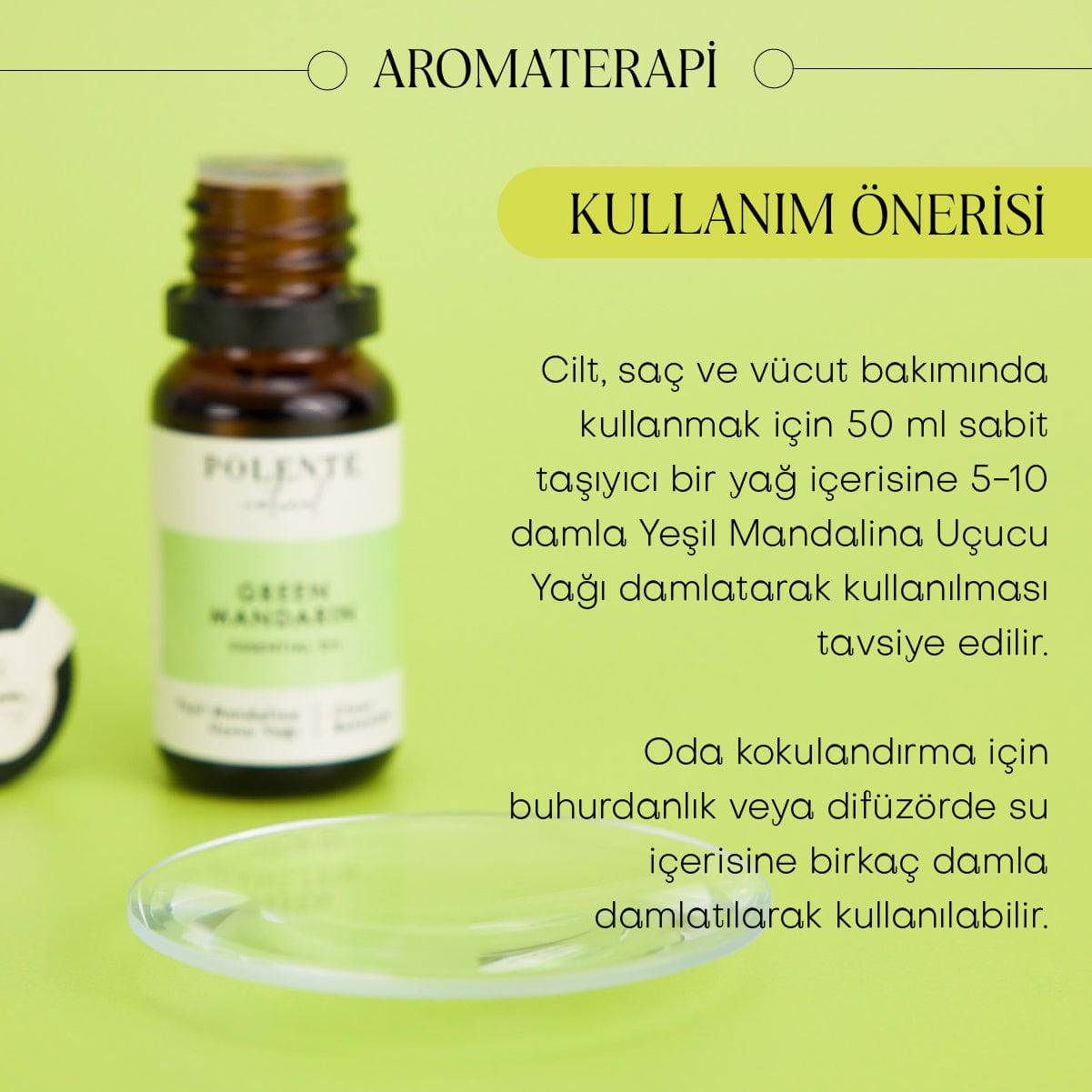 Yeşil Mandalina Uçucu Yağı (10 ml)
