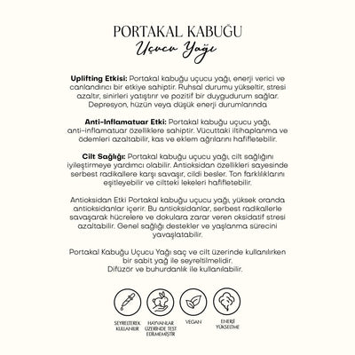 Portakal Kabuğu Uçucu Yağı (10 ml)