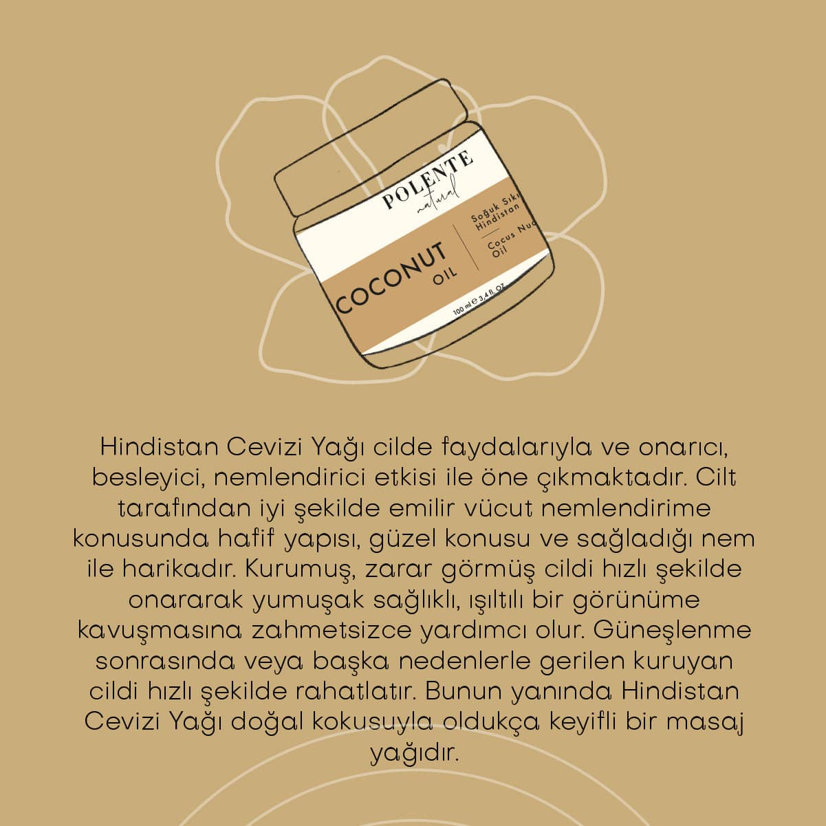 Hindistan Cevizi Yağı (100 ml)