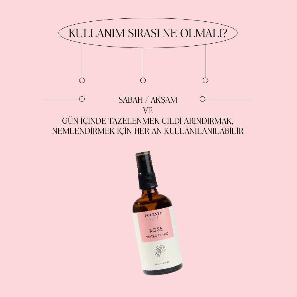 Gül Suyu - %100 Saf Hidorsol (100 ml)