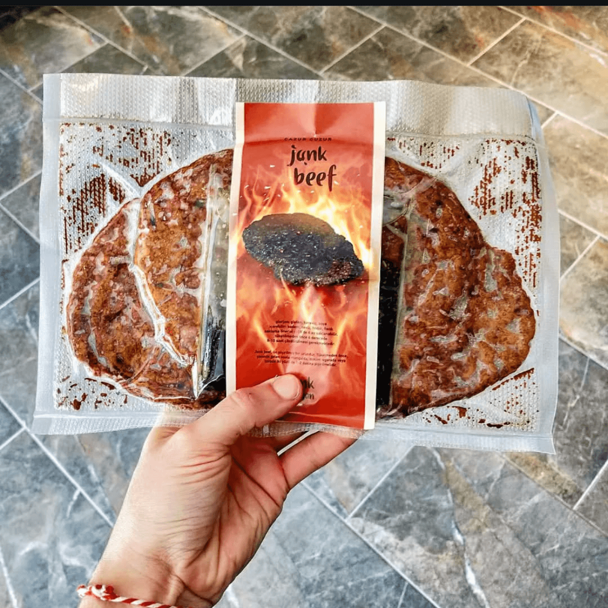 Junk Vegan Beef (2 adet) 150gr