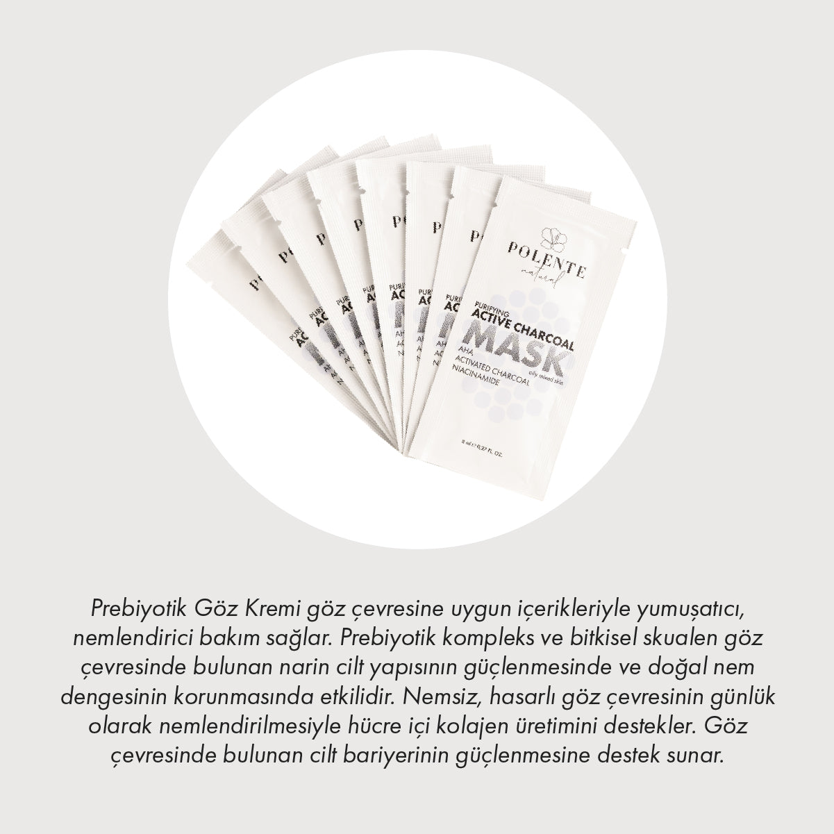 Aktif Karbonlu Arındırıcı Kil Maskesi (8 Adet x 8 ml)