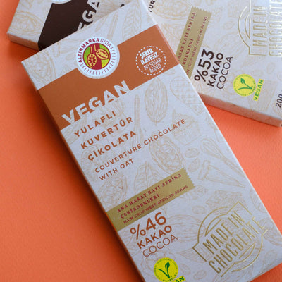 Altınmarka Yulaflı Kuvertür Vegan Çikolata 200 gr
