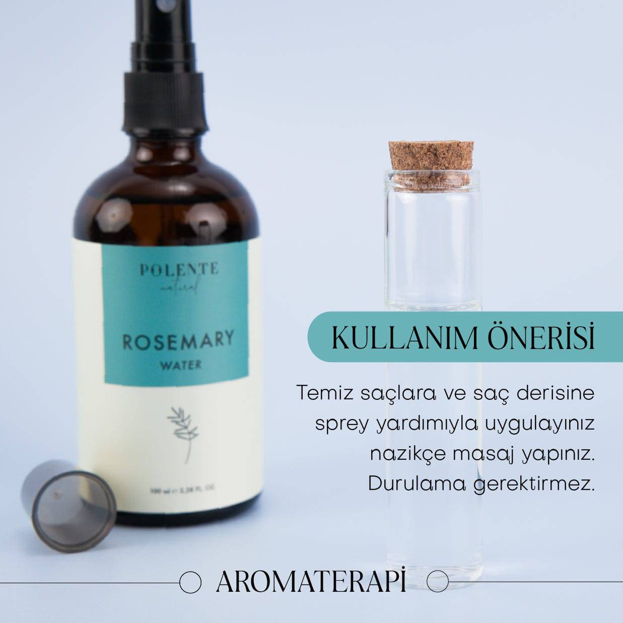 Biberiye Suyu - %100 Saf Hidrosol (100 ml)