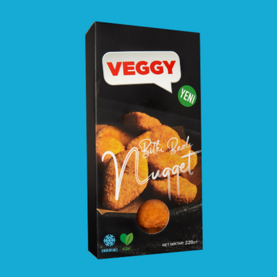 Veggy Bitki Bazlı Nugget 220 gr (22 gr x 10 adet)