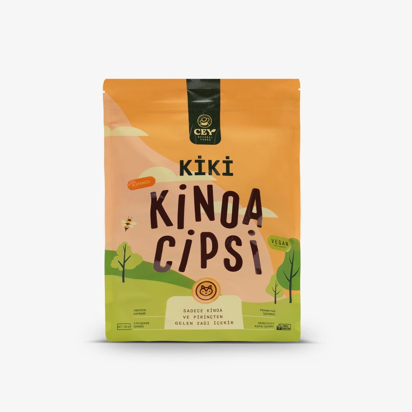 Cey Natural Glutensiz Kinoa Cipsi Kiki 80 gr