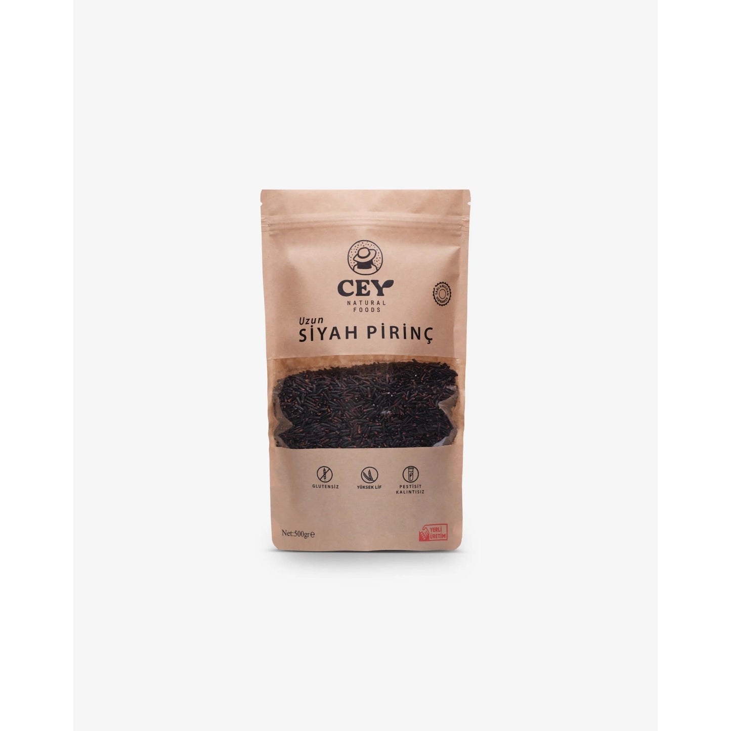 Cey Natural Siyah Pirinç Uzun 500 gr