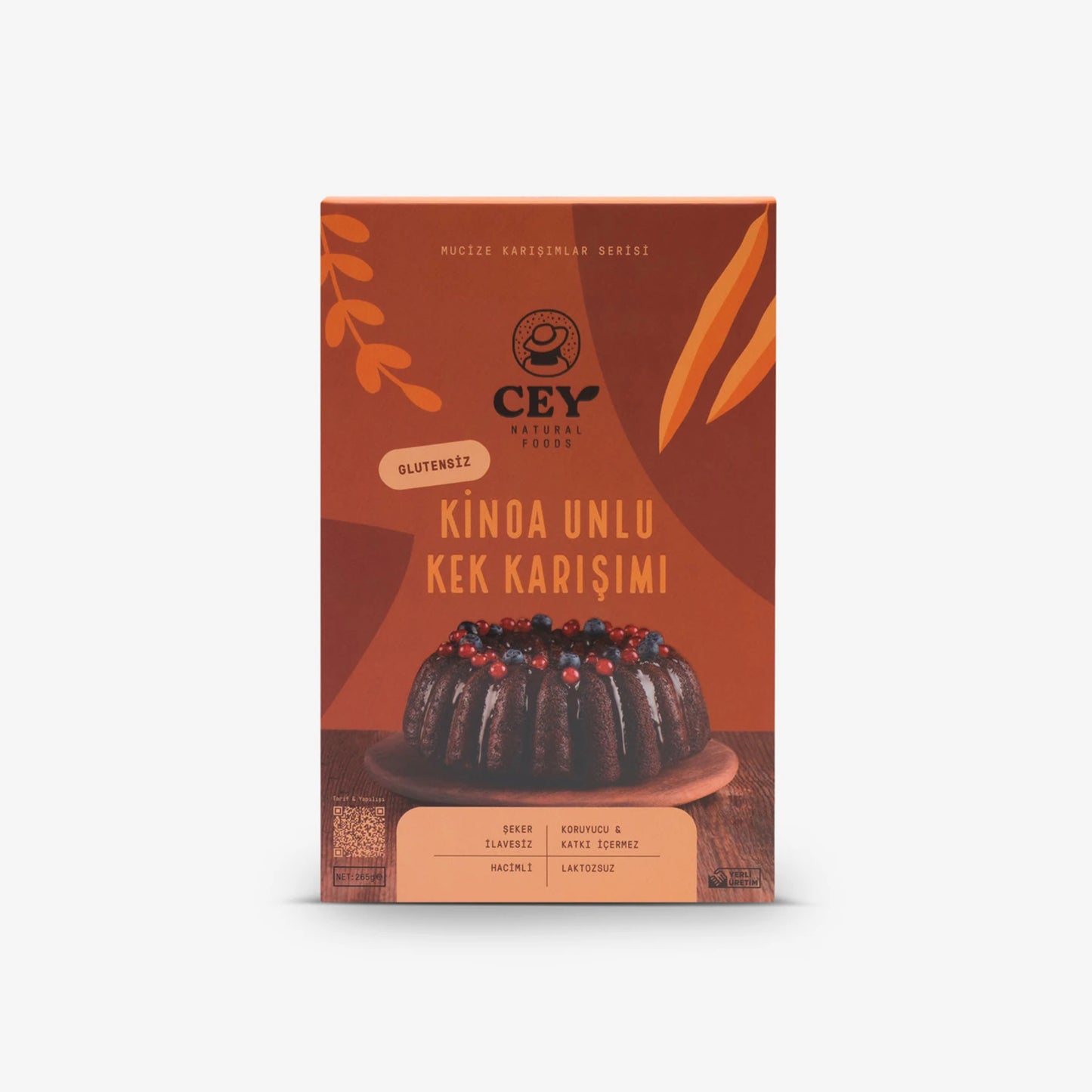 Cey Natural Kinoa Unlu Kek Karışımı 265 gr