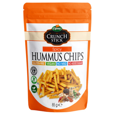 Cipsaş Crunch Stick Baharat Aromalı Hummus Chips 85 gr