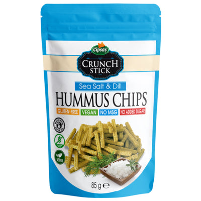 Cipsaş Crunch Stick Deniz Tuzlu & Dereotlu Hummus Chips 85 gr