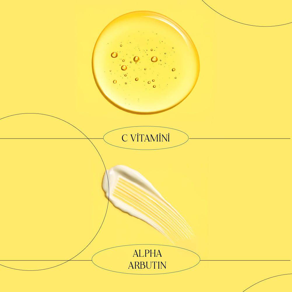 GLOW CREAM - Vitamin C & Arbutin İçeren Aydınlatıcı Leke Kremi (50 ml)