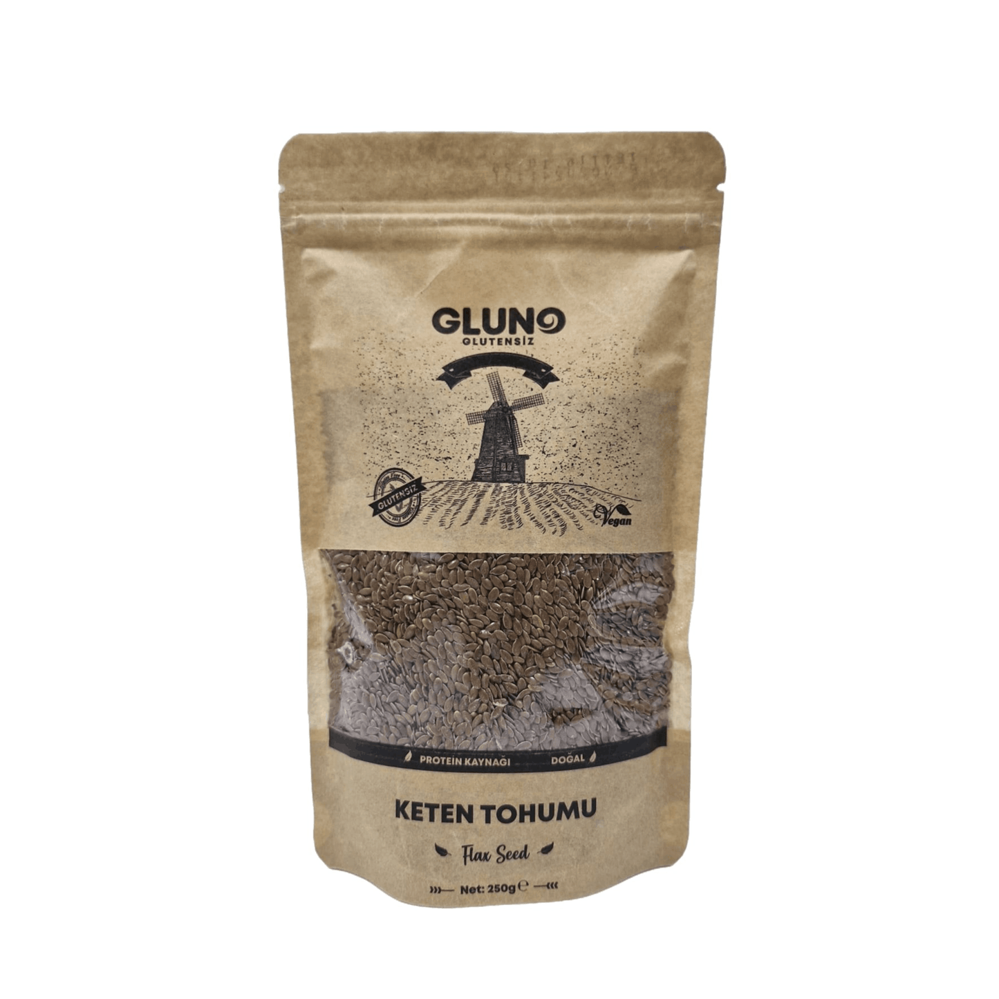 Gluno Glutensiz Keten Tohumu 250 gr