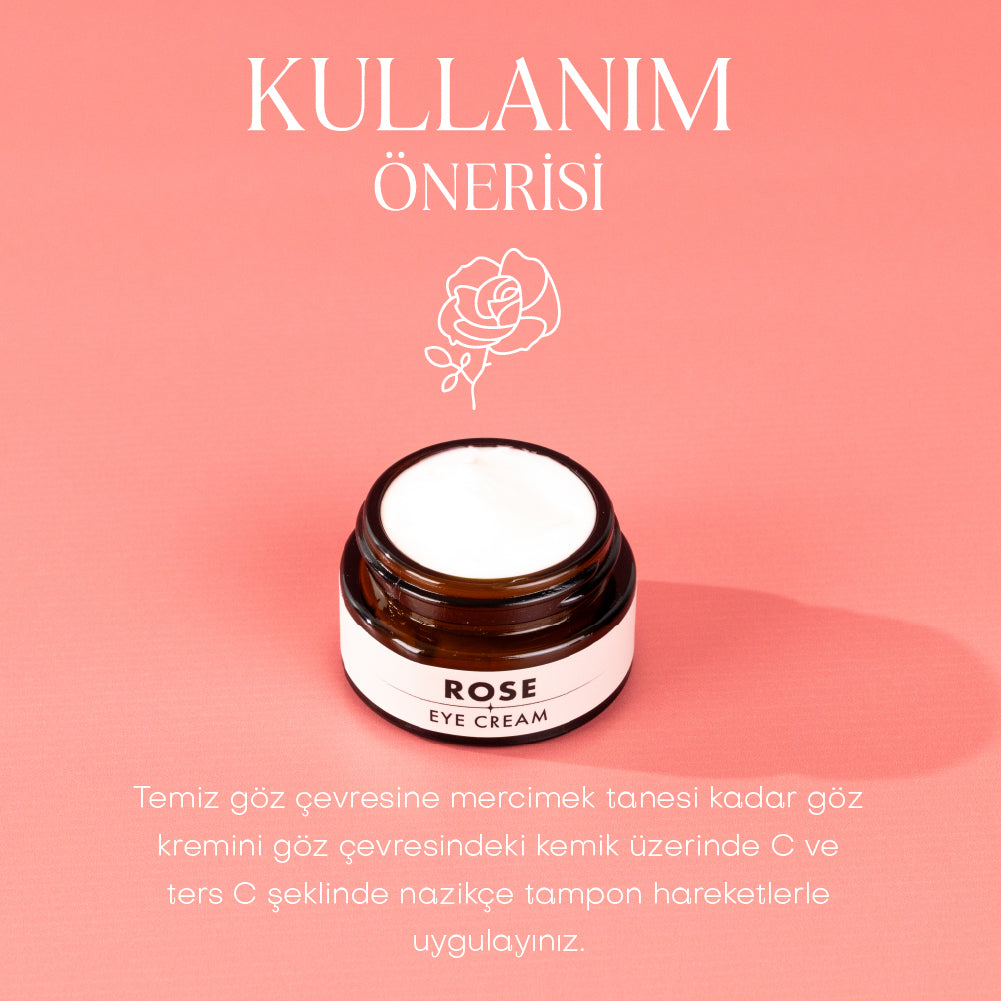Gül Canlandırıcı Göz Kremi