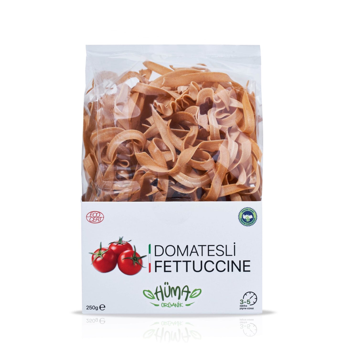 Hüma Organik Domatesli Fettucine Makarna 250 gr