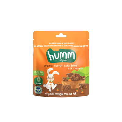 Humm Organik Havuçlu Tarçınlı Kek 30 g