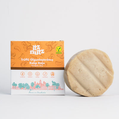 Itz Nutz Trüflü Olgunlaştırılmış Kalıp Kaju (Kaju Peyniri) 100 gr