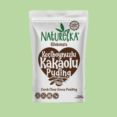 Naturelka Glutensiz Keçiboynuzlu Kakaolu Puding 220 Gr