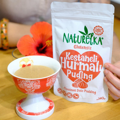Naturelka Glutensiz Kestaneli Hurmalı Puding 140 Gr