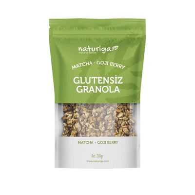 Naturiga Glutensiz Matcha & Goji Berry Granola 250 g