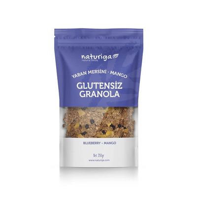 Naturiga Glutensiz Yaban Mersini & Mango Granola 250 g