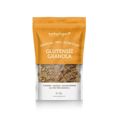 Naturiga Glutensiz Zerdeçal & Muz Granola 250 gr