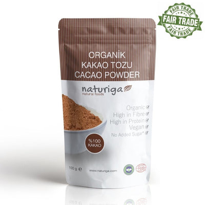 Naturiga Organik Kakao Tozu 100 gr