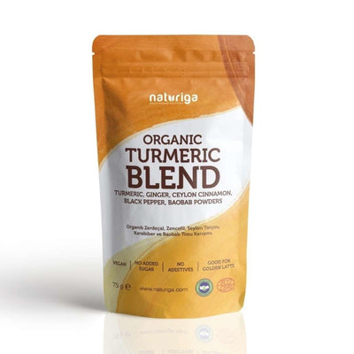 Naturiga Organik Zerdeçallı (Turmeric Blend) Karışım 75 gr