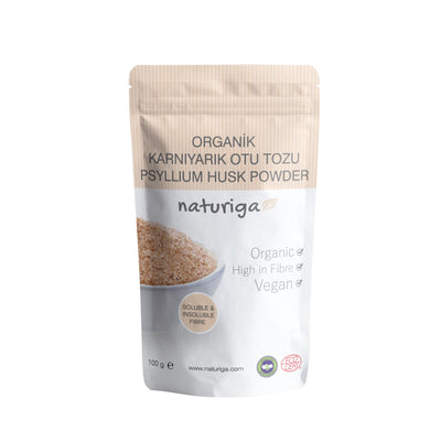 Naturiga Psyllium Husk (Karnıyarık Otu Tohumu Tozu) 100 gr