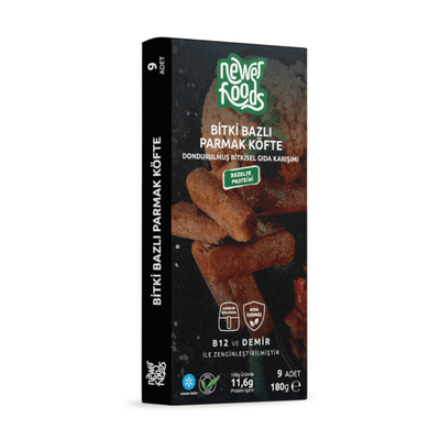 Newer Foods Bitki Bazlı Parmak Köfte 160 gr