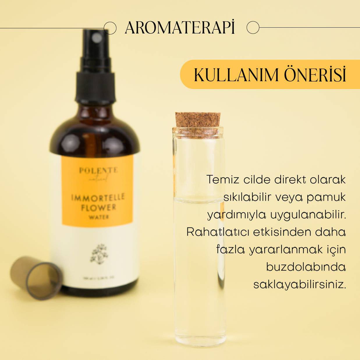 Ölmez Çicek Suyu - %100 Saf Hidrosol (100 ml)