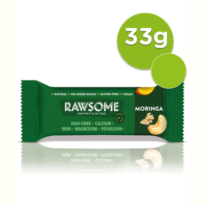 Rawsome Moringa Ekstreli Kuruyemiş ve Meyve Barı 33 gr
