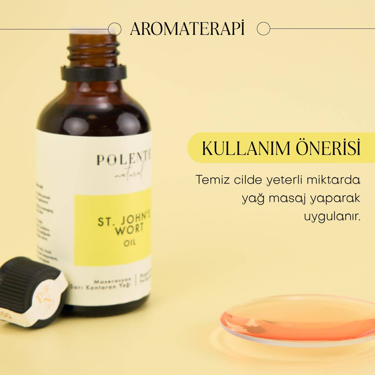 Sarı Kantaron Yağı - Aspir Maserasyon (50 ml)