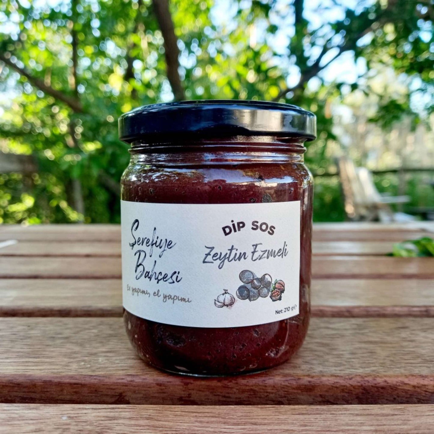 Şerefiye Bahçesi Zeytin Ezmeli Dip Sos 220 gr