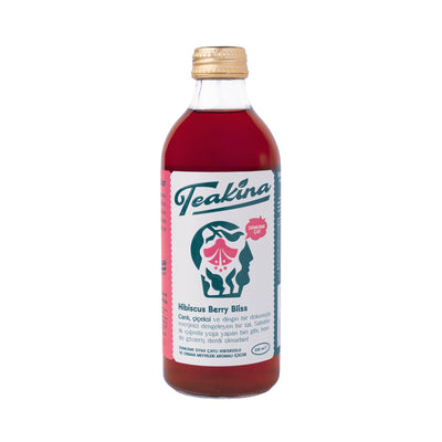 Teakina Demleme Siyah Çay Hibiskus&Orman Meyveli 330ml