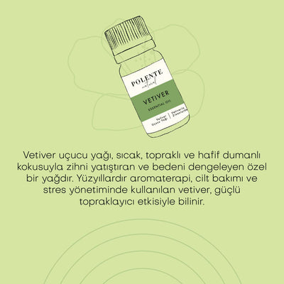 Vetiver Uçucu Yağı (5 ml)
