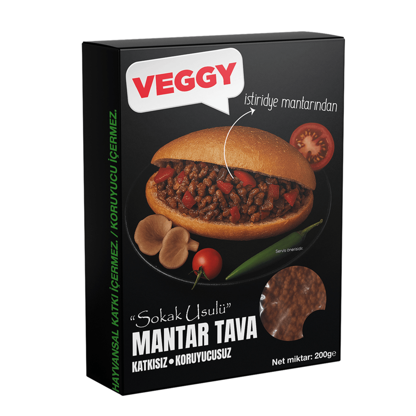 Veggy Sokak Usulü Mantar Tava 200gr