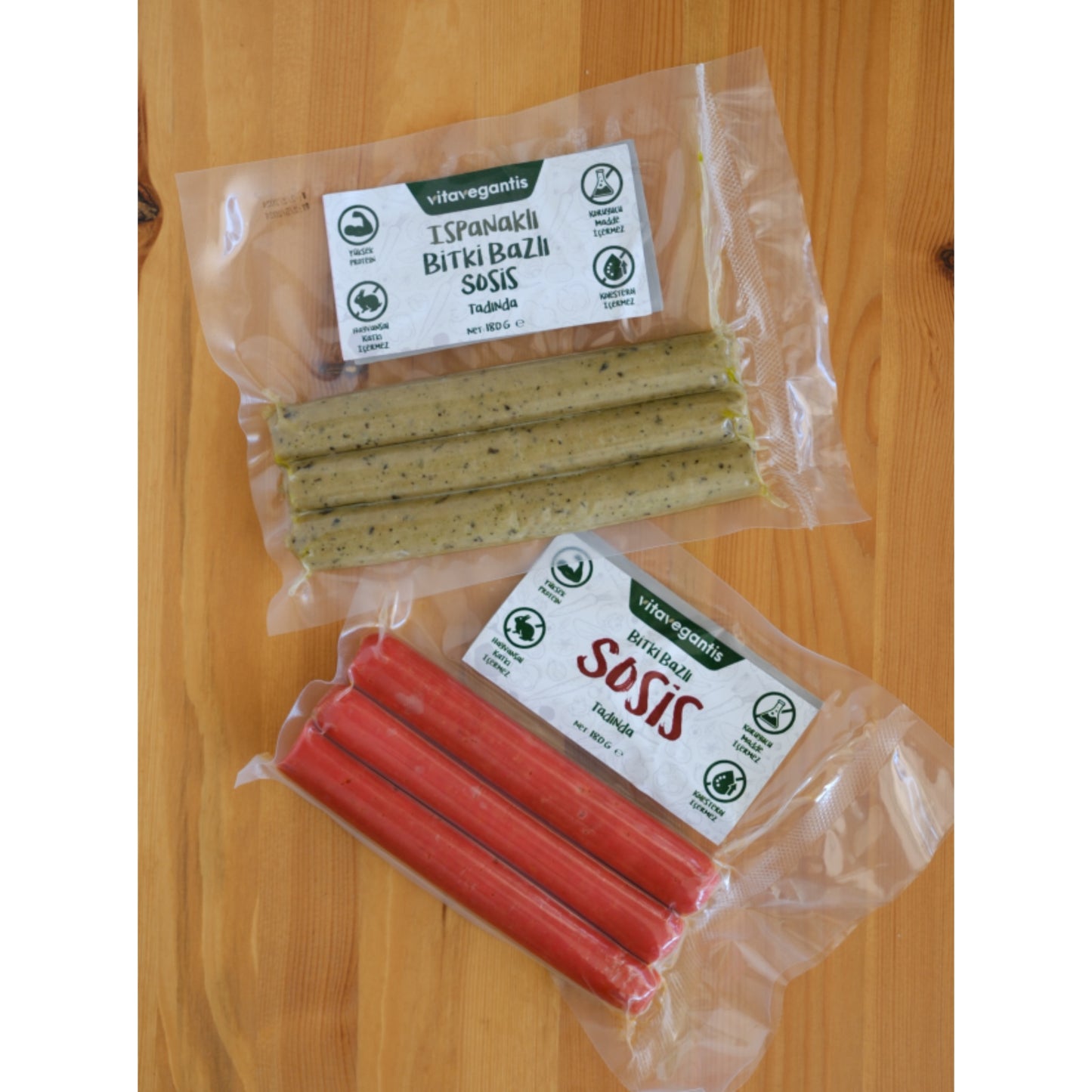 Vitavegantis Bitki Bazlı Sosis 200 gr
