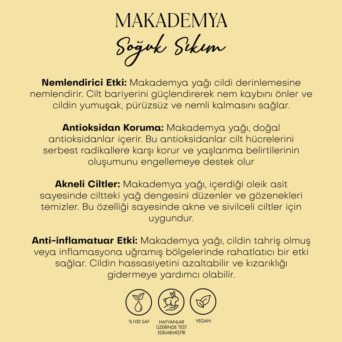 Makademya Cevizi Yağı (30 ml)