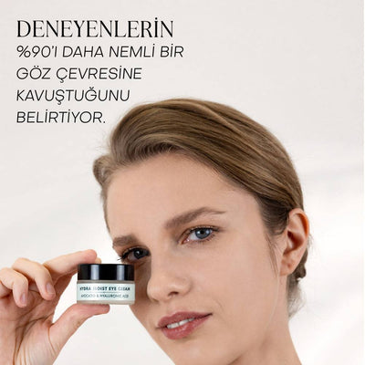 HYDRA MOIST EYE CREAM- Avokado & Hyalüronik Asit Nemlendirici Göz Kremi (20 ml)