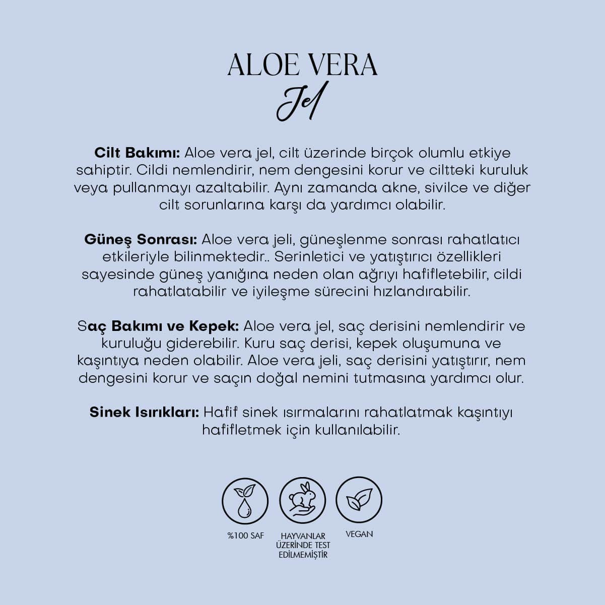 Aloe Vera Jel & Gül Suyu